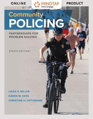 Book cover for Mindtap Criminal Justice, 1 Term (6 Months) Printed Access Card for Miller/Hess/Orthmann's Community Policing: Partnerships for Problem Solving, 8th