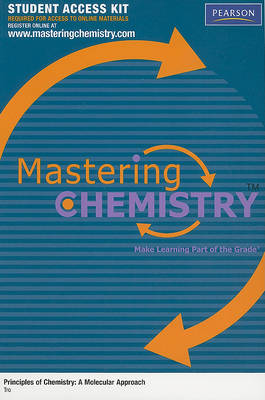 Book cover for MasteringGeneralChemistry  Student Access Kit for Principles of Chemistry