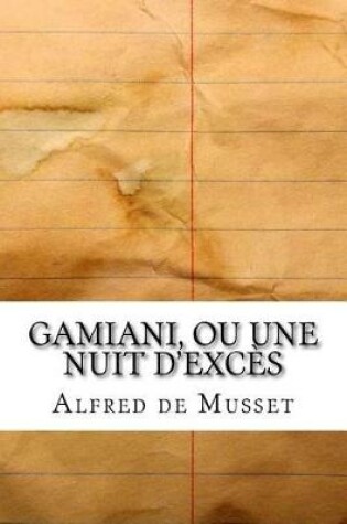Cover of Gamiani, Ou Une Nuit D'Exces