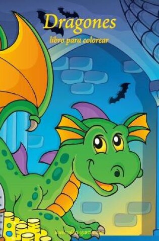 Cover of Dragones libro para colorear 1