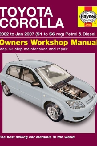 Cover of Toyota Corolla (02 - Jan 07) 51 To 56