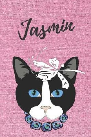 Cover of Jasmin Katzen-Malbuch / Notizbuch / Tagebuch