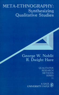 Cover of Meta-Ethnography
