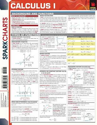 Book cover for Calculus I (Sparkcharts)