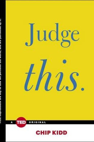 Cover of Judge This