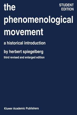 Book cover for The Phenomenological Movement