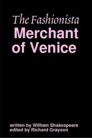 Cover of The Fashionista MERCHANT OF VENICE