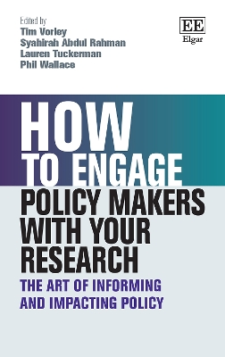 Book cover for How to Engage Policy Makers with Your Research