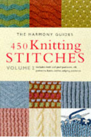 Cover of HG 450 KNITTING STITCHES VOL 2