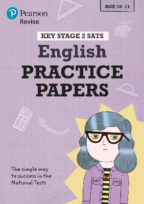 Cover of Pearson REVISE Key Stage 2 SATs English Revision Practice Papers