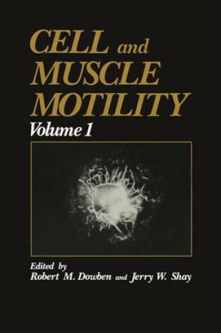 Cover of Cell and Muscle Motility