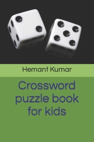 Cover of Crossword puzzle book for kids