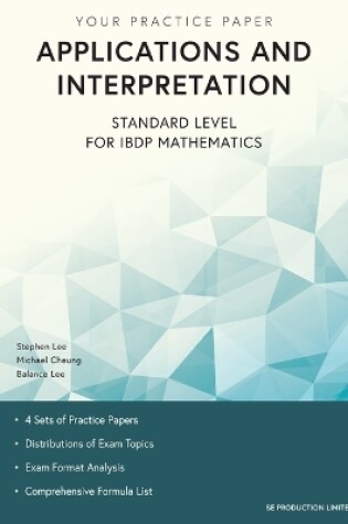 Cover of Applications and Interpretation Standard Level for IBDP Mathematics