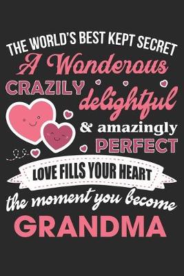 Book cover for The world's best kept secret a wonderous crazily delightful & amazingly perfect love fills your heart the moment you become grandma