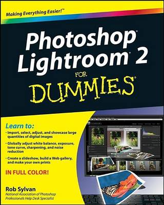 Book cover for Photoshop Lightroom 2 for Dummies