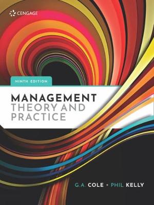 Book cover for Management Theory and Practice