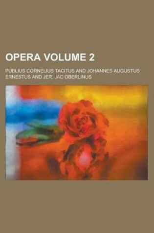 Cover of Opera Volume 2