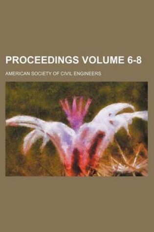 Cover of Proceedings Volume 6-8