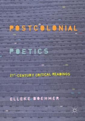 Book cover for Postcolonial Poetics