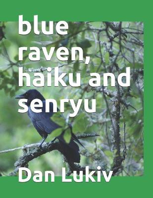 Book cover for blue raven, haiku and senryu
