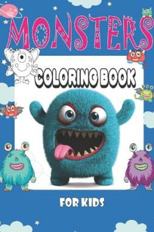 Cover of Monsters Coloring Book for Kids