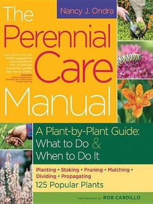 Book cover for The Perennial Care Manual