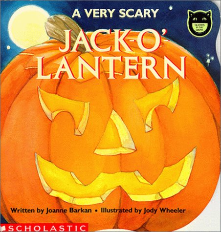 Book cover for A Very Scary Jack-o'-Lantern