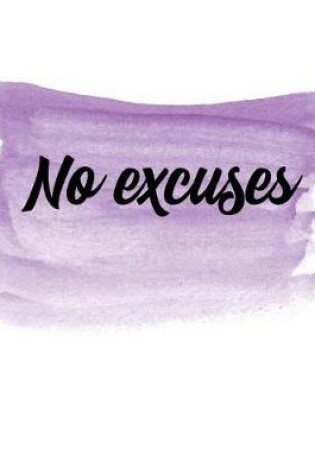 Cover of No Excuses