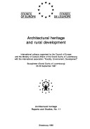 Cover of Architectural Heritage and Rural Development