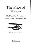 Book cover for The Price of Honour