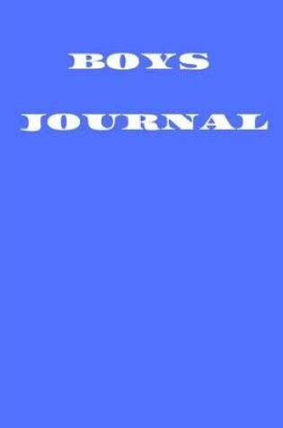Cover of Boys Journal