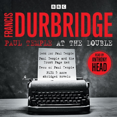 Book cover for Paul Temple at the Double