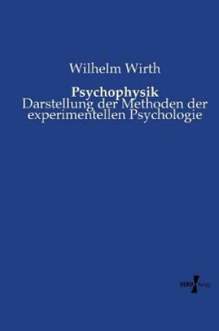 Cover of Psychophysik