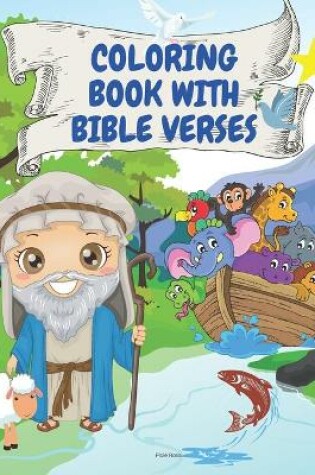 Cover of Coloring Book With Bible Verse