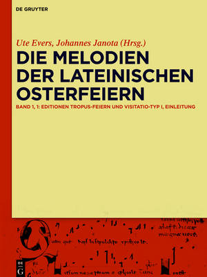 Cover of Die Melodien Der Lateinischen Osterfeiern