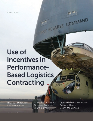 Book cover for Use of Incentives in Performance-Based Logistics Contracting