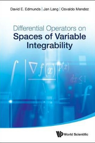 Cover of Differential Operators On Spaces Of Variable Integrability