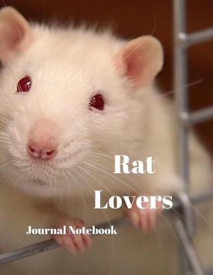 Book cover for Rat Lovers Journal Notebook