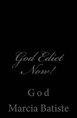 Book cover for God Edict Now!