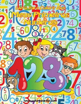 Cover of Livro para Colorir dos Meus Primeiros Números 1