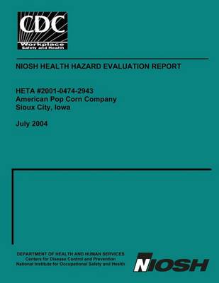 Book cover for Niosh Health Hazard Evalutation Report Heta 2001-0474-2943