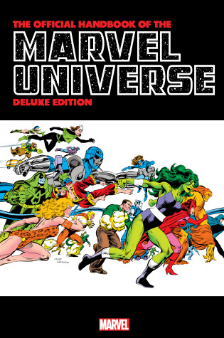 Cover of OFFICIAL HANDBOOK OF THE MARVEL UNIVERSE: DELUXE EDITION OMNIBUS