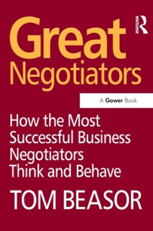 Cover of Great Negotiators