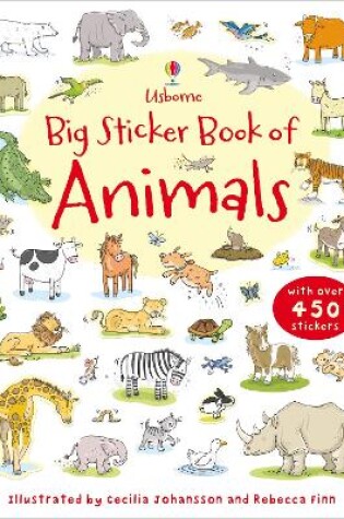 Cover of Big Sticker Book of Animals