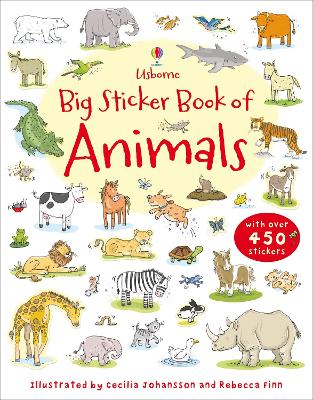 Book cover for Big Sticker Book of Animals
