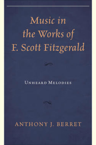 Cover of Music in the Works of F. Scott Fitzgerald