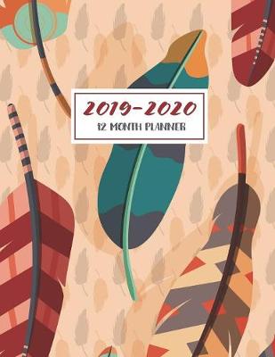 Book cover for 2019-2020 12 Month Planner