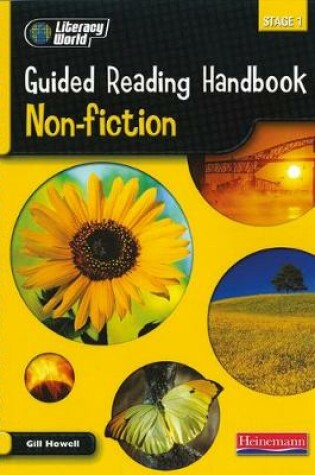 Cover of Literacy World Stage 1: Non-Fiction Guided Reading Handbook Framework Edition