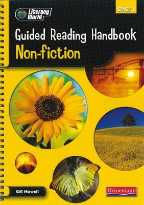 Book cover for Literacy World Stage 1: Non-Fiction Guided Reading Handbook Framework Edition