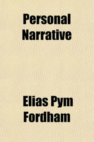 Cover of Personal Narrative